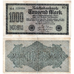 1000 Marek, 1922, R75