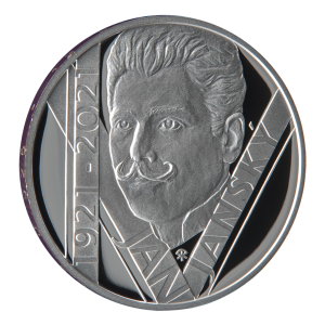 Stříbrná mince 200 Kč 2021 Jan Janský