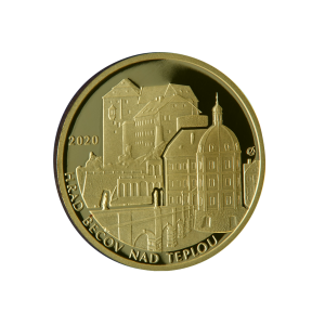 Zlatá mince 5000 Kč 2020 Bečov nad Teplou