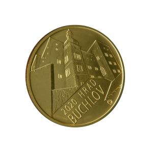 Zlatá mince 5000 Kč 2020 Buchlov