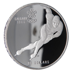 Kanada,  20 dollar 1985,  OH Calgary 1988