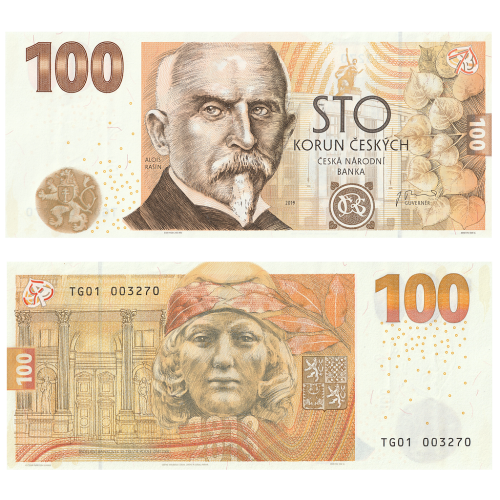Pamětní bankovka 100 Kč 2019 Alois Rašín